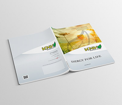Printdesign Broschüre für KNV Gesamtbroschüre