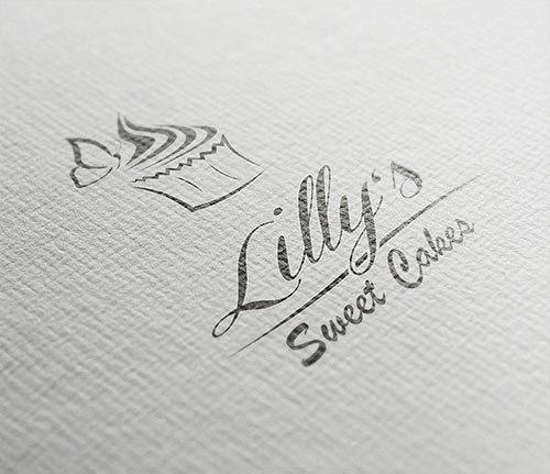 Logodesign  für Lilly's Sweet Cakes