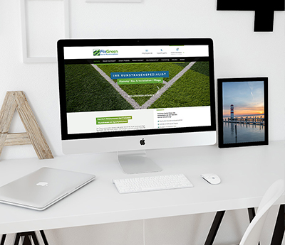 Webdesign Responsive Webseite für Fixgreen