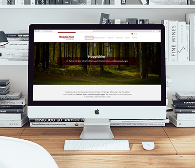 Webdesign Responsive Webseite für Hoppichler